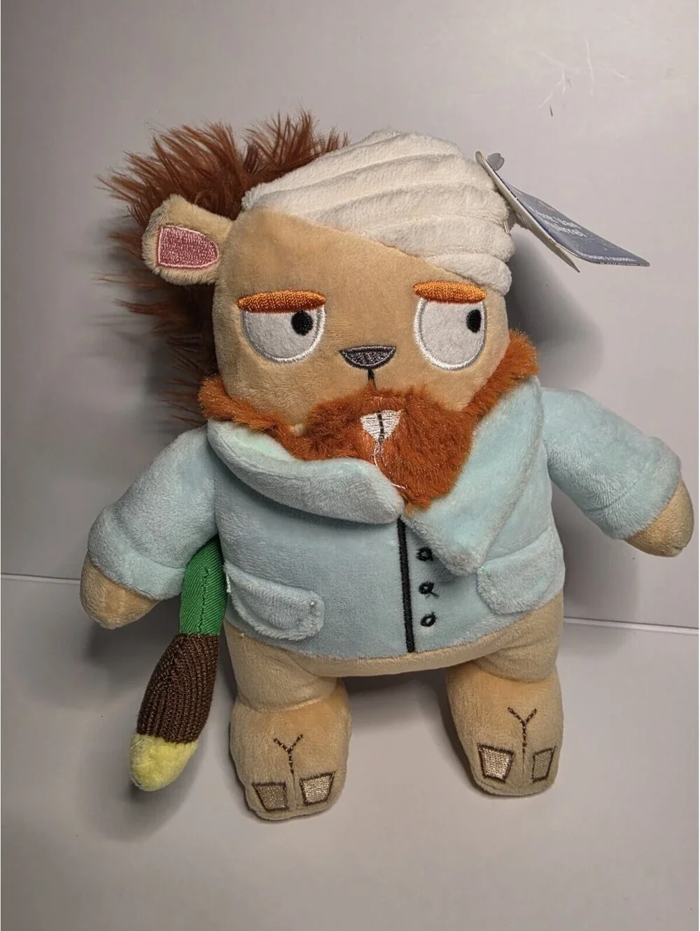 Bark Vincent Van Squirrel Dog Toy Bark 9